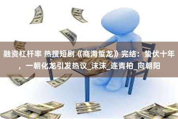 融资杠杆率 热搜短剧《商海蜇龙》完结：蛰伏十年，一朝化龙引发热议_沫沫_连青柏_向朝阳