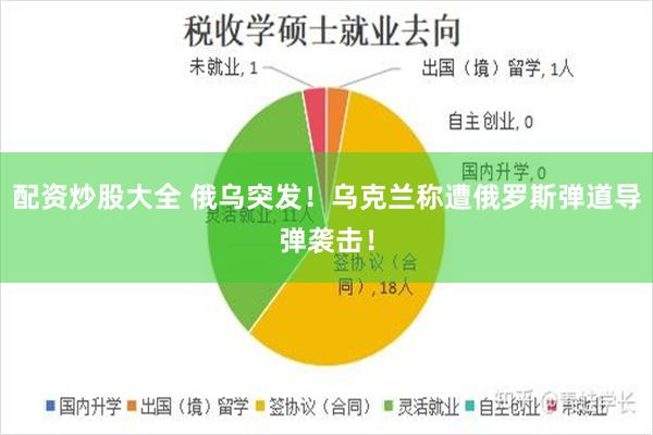 配资炒股大全 俄乌突发！乌克兰称遭俄罗斯弹道导弹袭击！